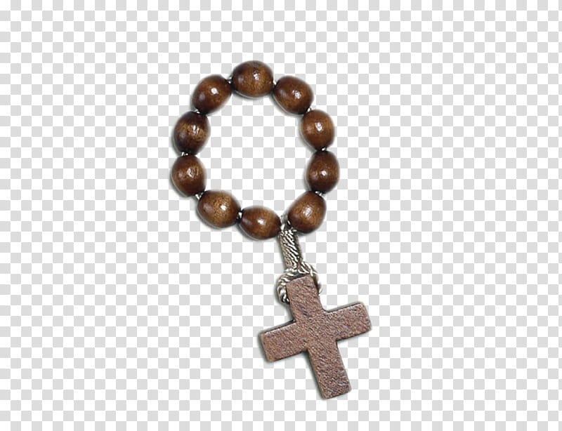 Cross Symbol, Bracelet, Earring, Jewellery, Rosary, Bead, Visual Arts, Plastic transparent background PNG clipart