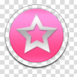 pretty pink icons, , pink star icon transparent background PNG clipart