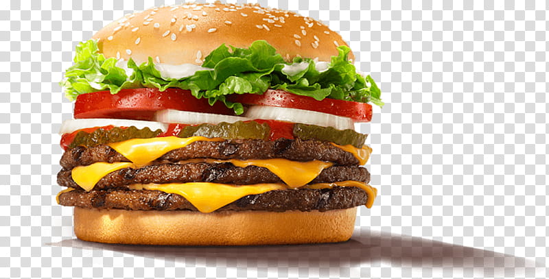 Junk Food, Whopper, Big King, Hamburger, Cheeseburger, Burger King Cheeseburger, Burger King Premium Burgers, Menu transparent background PNG clipart