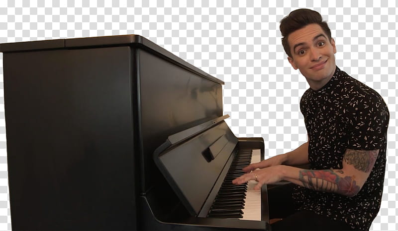 Brendon Urie Piano transparent background PNG clipart