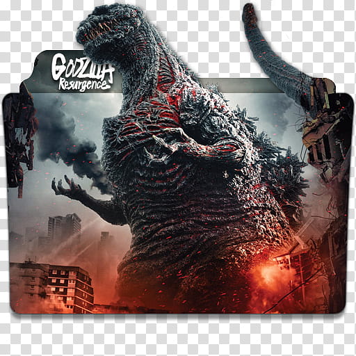 Godzilla Resurgence  Folder Icon , Godzilla Resurgence v transparent background PNG clipart