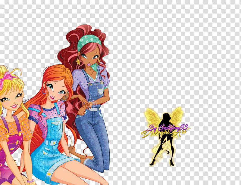 World of Winx Stella Bloom and Aisha Couture transparent background PNG clipart