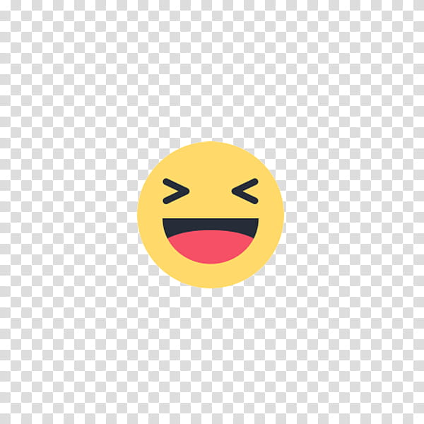 Facebook Emoji, laugh emoji transparent background PNG clipart