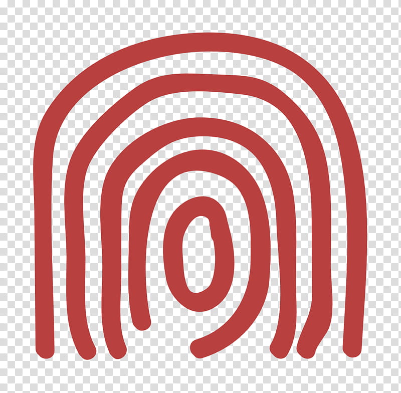 Finger Icon, Biometric Icon, Fingerprint Icon, Identity Icon, Logo, Line, Meter, Redm transparent background PNG clipart