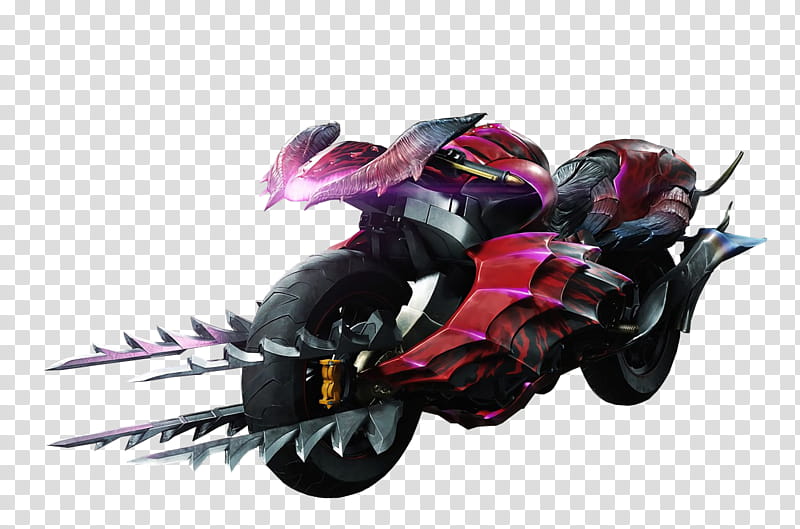 Devil May Cry  Cavaliere R Render, pink and red motorcycle transparent background PNG clipart