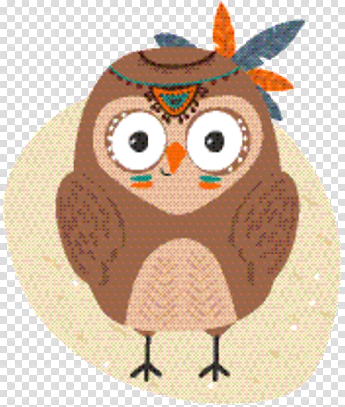 Owl, Beak, Bird, Bird Of Prey, Cartoon, Brown, Eastern Screech Owl, Plate transparent background PNG clipart