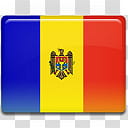 All in One Country Flag Icon, Moldova-Flag- transparent background PNG clipart