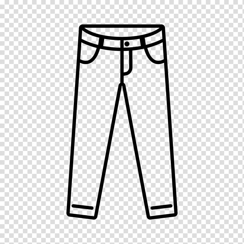 Premium Vector  Jeans outline for coloring on a white background