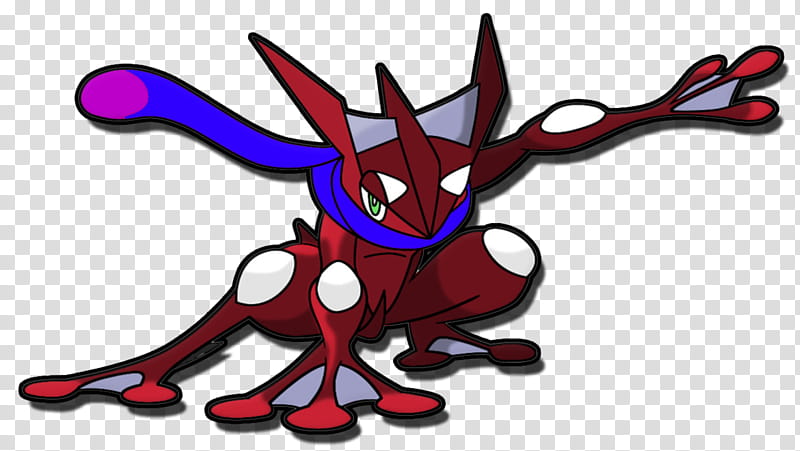 Shiny Greninja (My Version) transparent background PNG clipart