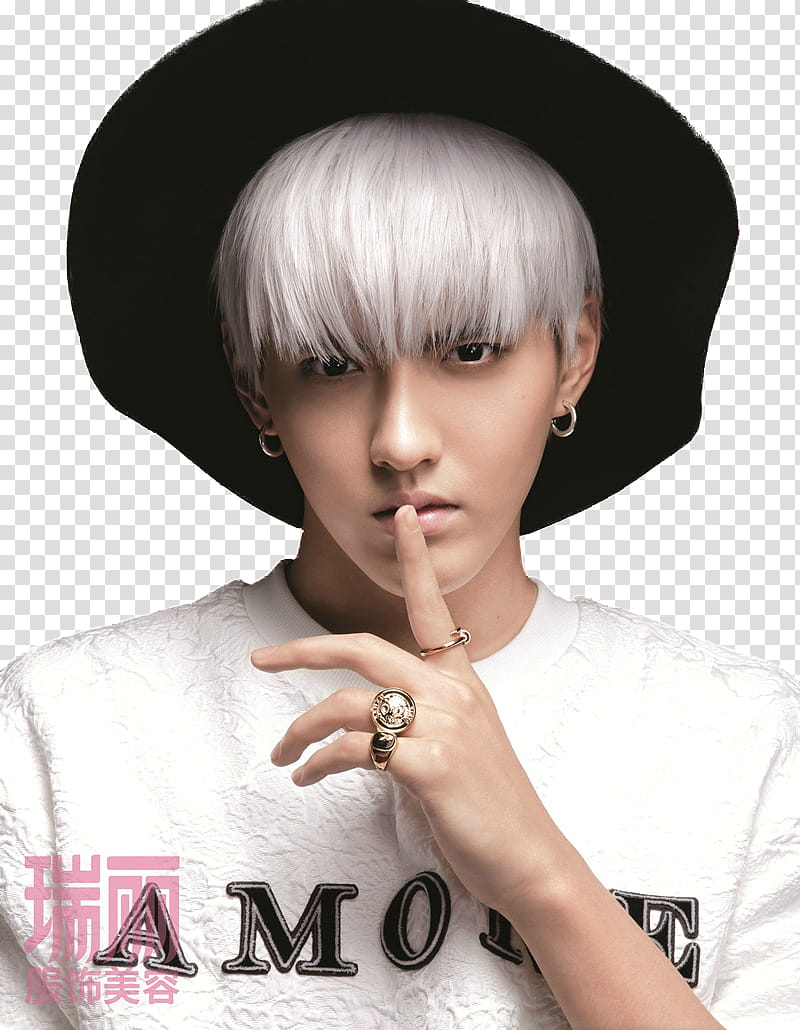 EXO Kris Wu Img  , taebaekwu.kris wu () transparent background PNG clipart