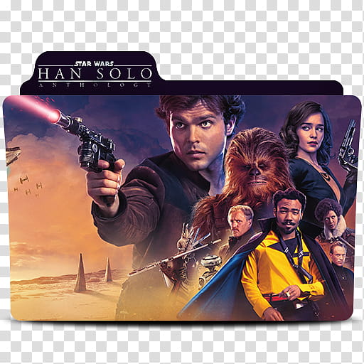 Star Wars Han Solo Folder Icon, Han Solo transparent background PNG clipart