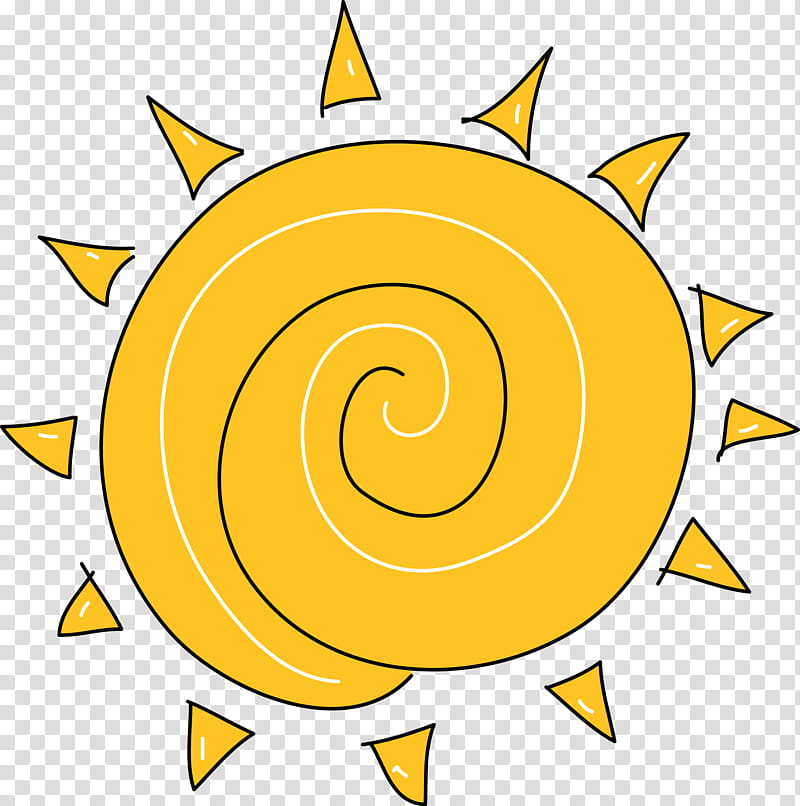 Beach Time FREE Set, yellow sun illustration transparent background PNG clipart
