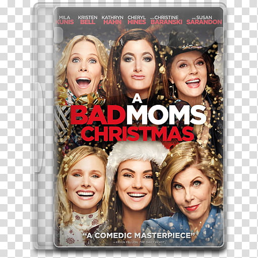 Movie Icon , A Bad Moms Christmas, closed A Bad Moms Christmas case transparent background PNG clipart