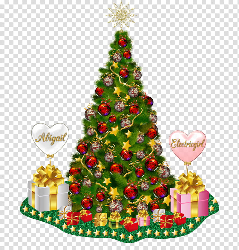 Christmas Tree Ribbon, Christmas Day, Santa Claus, Gift, Christmas Decoration, Holiday, Christmas Gift, Artificial Christmas Tree transparent background PNG clipart