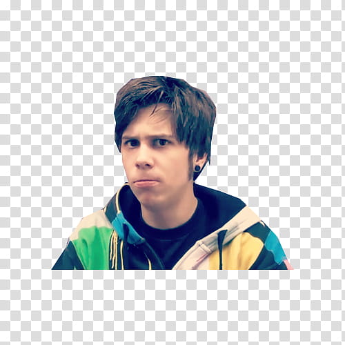 RubiusOMG, man closing his mouth transparent background PNG clipart