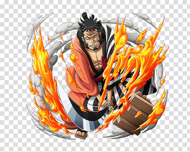 Foxfire Kinemon Retainer of Kozuki Family, male fictional character transparent background PNG clipart