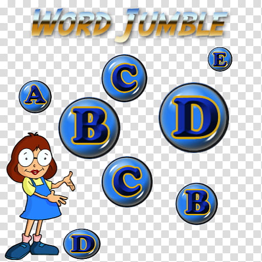 Jumble Text, Word Game, Logo, Line, Recreation, Area, Circle transparent background PNG clipart