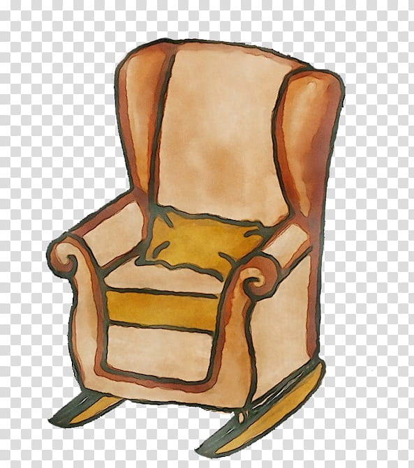 chair furniture sketch drawing, Watercolor, Paint, Wet Ink, Sitting transparent background PNG clipart