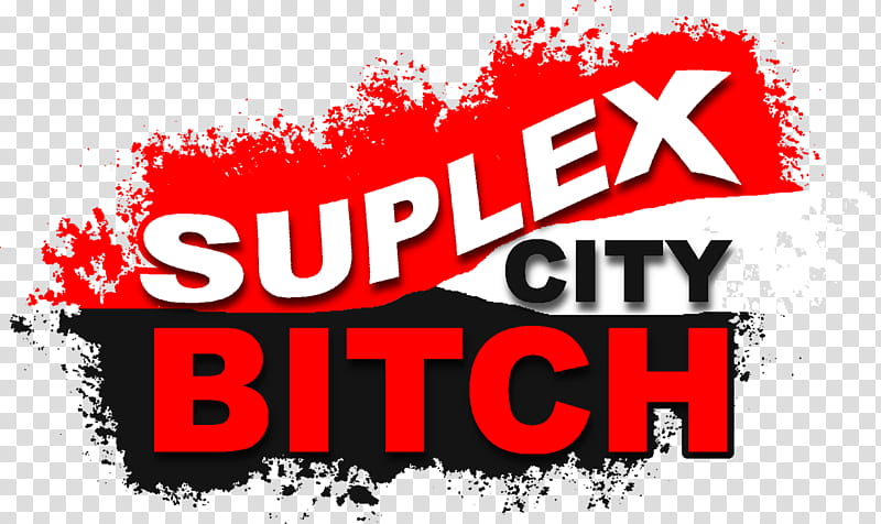 Suplex City Bitch Logo  transparent background PNG clipart