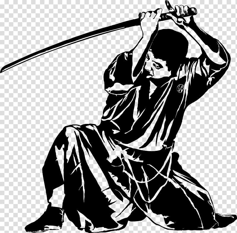 Afro Samurai Kenjutsu, Wall Decal, Silhouette, Sticker, Sword, Game, Afro Samurai Resurrection, Haidong Gumdo transparent background PNG clipart
