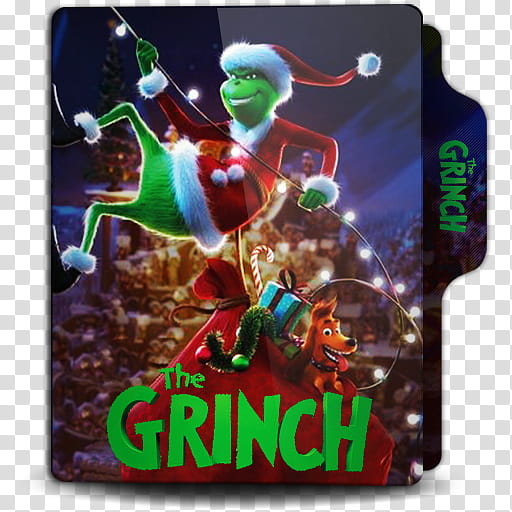 The Grinch  folder icon, Templates  transparent background PNG clipart