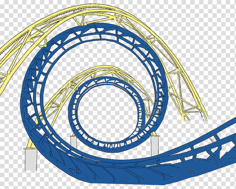 Park, Roller Coaster, Lagoon Roller Coaster, Amusement Park, Track, Drawing, Line, Circle transparent background PNG clipart