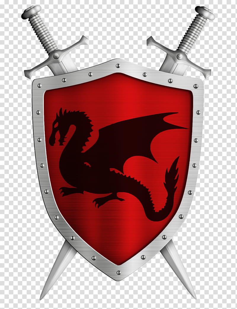 Knight, Crusades, Middle Ages, Shield, Coat Of Arms, Sword, Red, Weapon transparent background PNG clipart