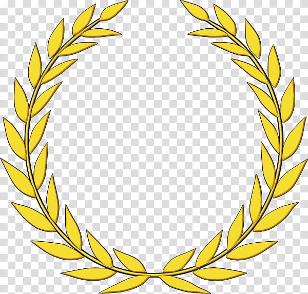 Green Grass, Laurel Wreath, Olive Wreath, Green Olive Branch, Bay Laurel, Yellow, Leaf, Grass Family transparent background PNG clipart