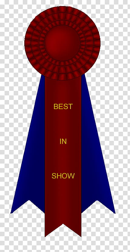 Best in Show transparent background PNG clipart