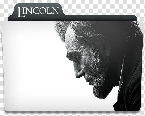 Oscar  Movies Folders, Abraham Lincoln file illustration transparent background PNG clipart