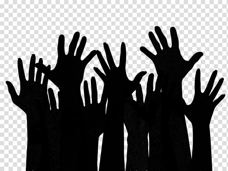 Group Of People, Silhouette, Crowd, Line Art, Social Group, Text, Cheering, Hand transparent background PNG clipart