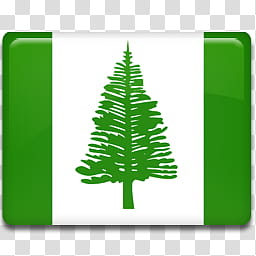 All in One Country Flag Icon, Norfolk-Island- transparent background PNG clipart