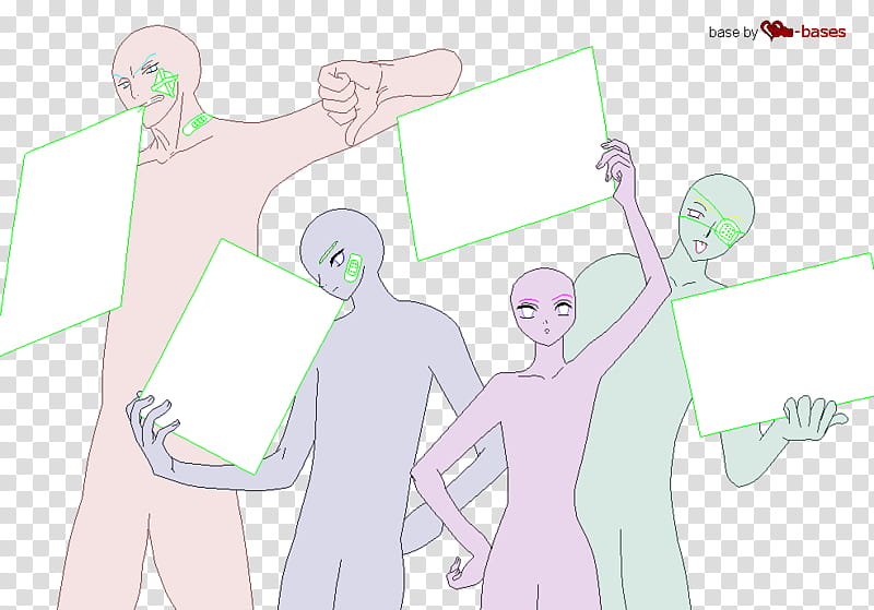 Drawn Bunny Group  Squad Drawing Bases Group Transparent PNG  1000x616   Free Download on NicePNG
