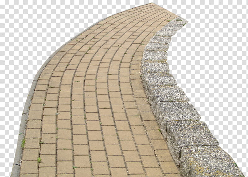 Sidewalk, brown brick pathway transparent background PNG clipart