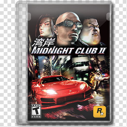 Game Icons , Midnight Club  transparent background PNG clipart