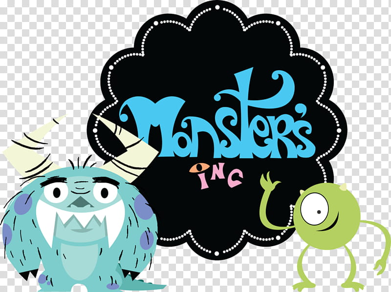 Monsters Inc, Logo, Film, Interior Design Services, Yeti, Text, Cartoon transparent background PNG clipart