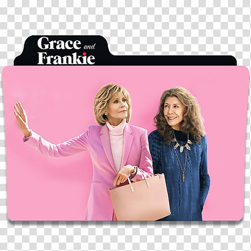 Grace and Frankie Folder Icon, Grace and Frankie Design  transparent background PNG clipart