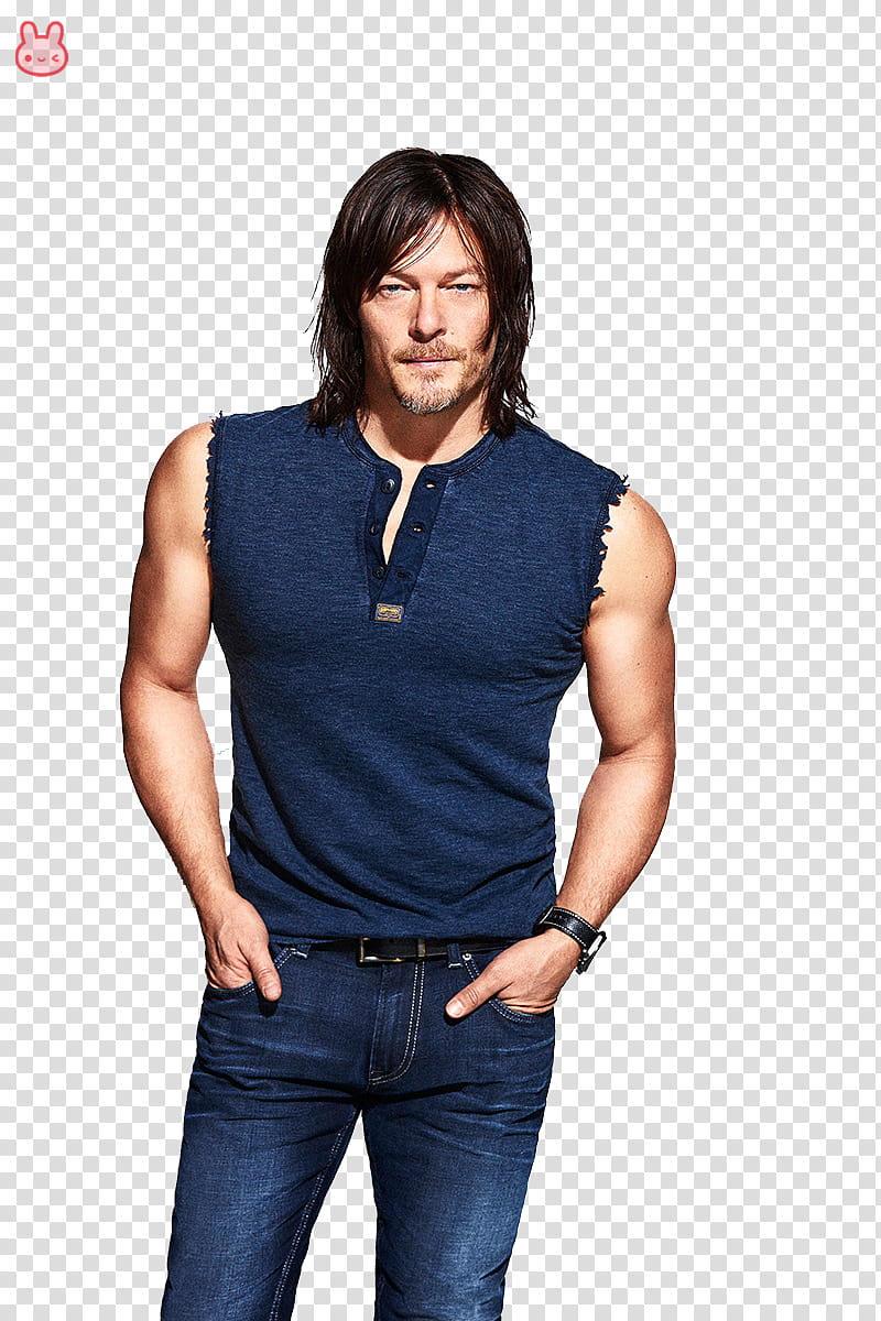 Norman Reedus transparent background PNG clipart