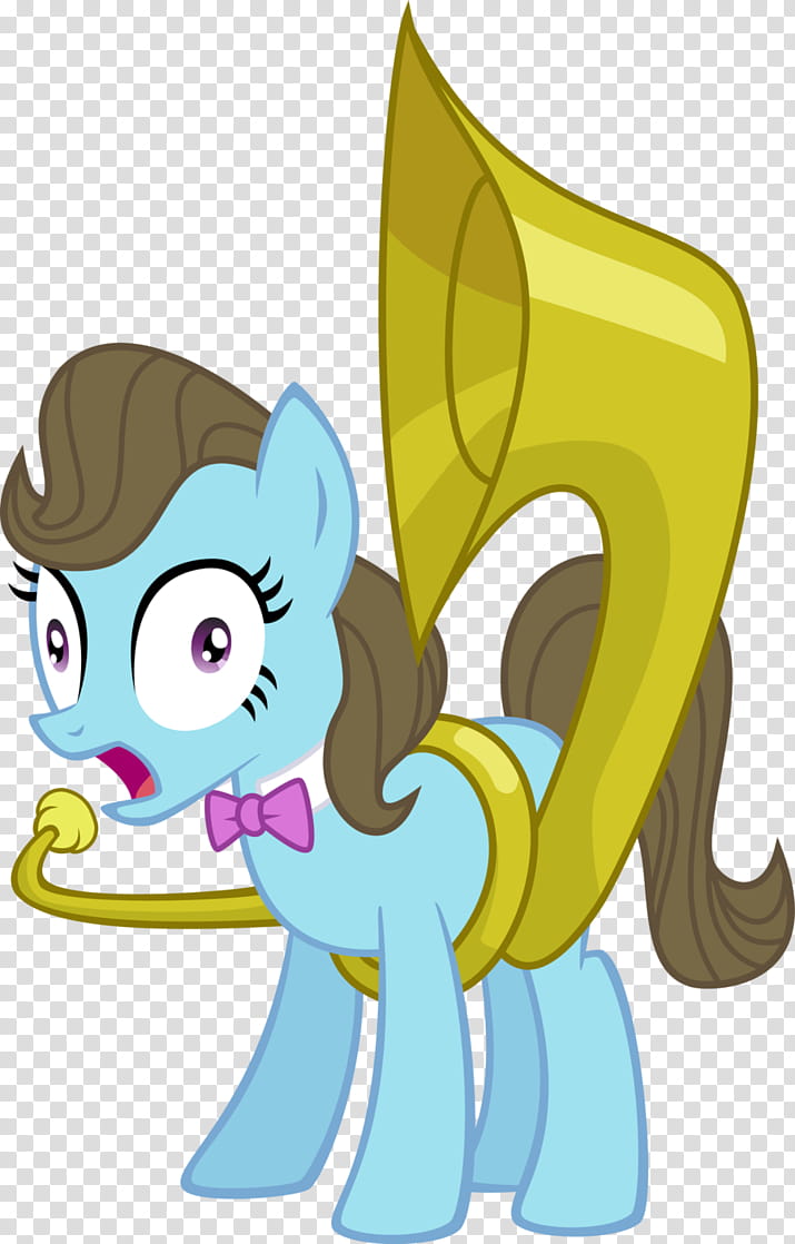 Surprised Sousaphone pony, Little Pony transparent background PNG clipart