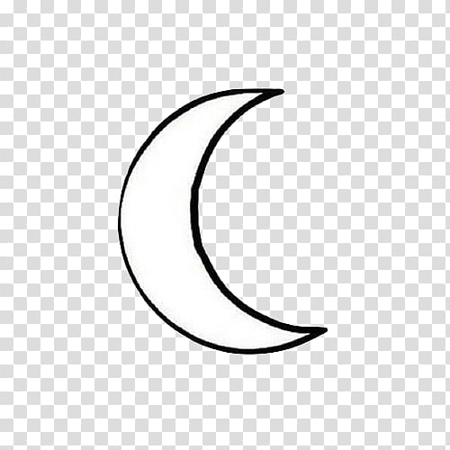 BLACK RESOURCES, white crescent moon illustration transparent background PNG clipart