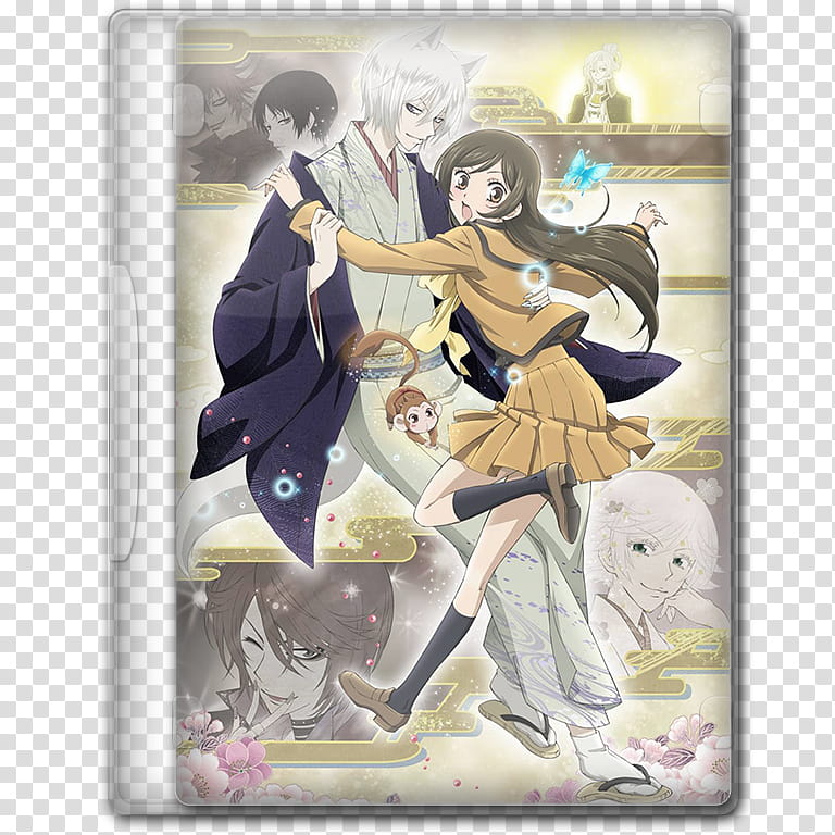Anime  Winter Season Icon , Kamisama Hajimemashita◎, S, v, anime DVD poster cover transparent background PNG clipart