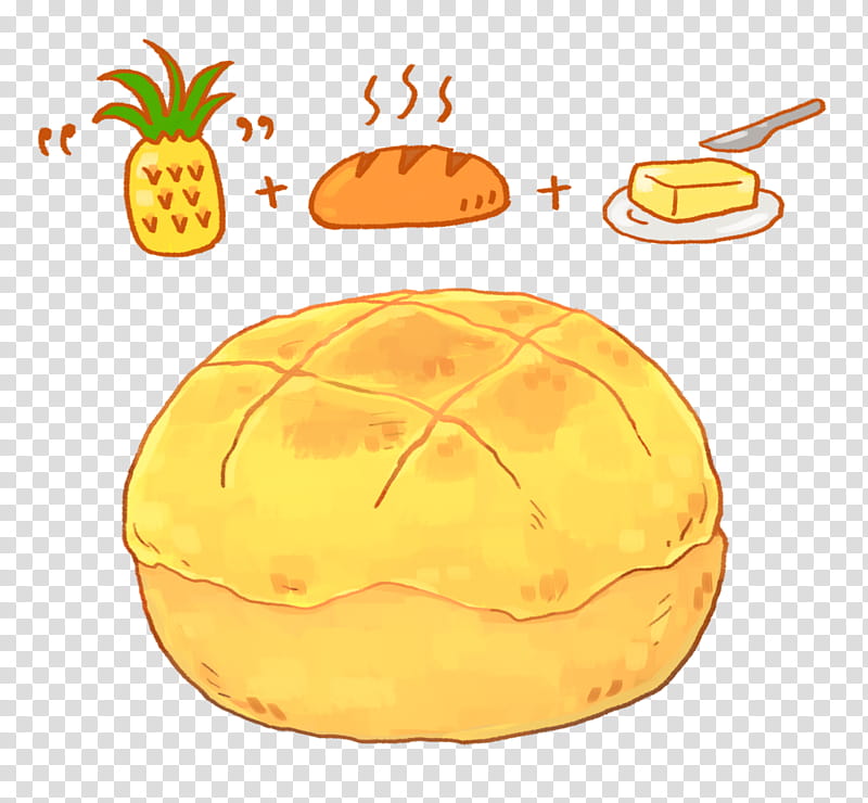 Food, Pineapple Bun, Baozi, Hong Kong Cuisine, Drawing, Dumpling, Steaming, Fast Food transparent background PNG clipart