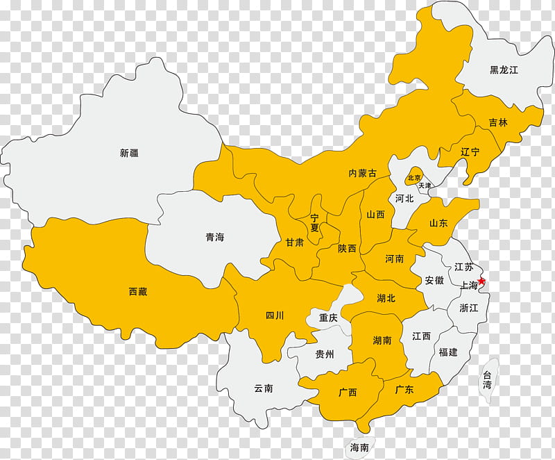 China, Provinces Of China, Zhengzhou, East China, North China, Map, Northeast China, Geography Of China transparent background PNG clipart