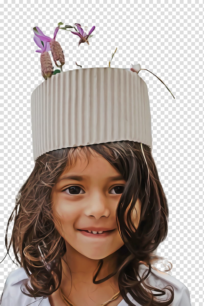 Cartoon Party Hat, Girl, Kid, Child, Little, Cute, Computer Icons, Cooking transparent background PNG clipart