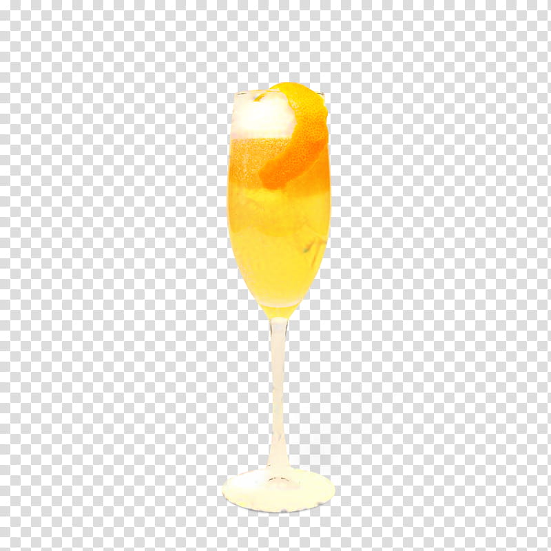 Wine Glass, Mimosa, Orange Juice, Cocktail, Champagne, Harvey Wallbanger, Orange Drink, Cocktail Garnish transparent background PNG clipart