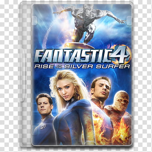 Movie Icon , Fantastic Four, Rise of the Silver Surfer transparent background PNG clipart