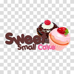 TRES TEXTOS, two strawberry cupcakes transparent background PNG clipart