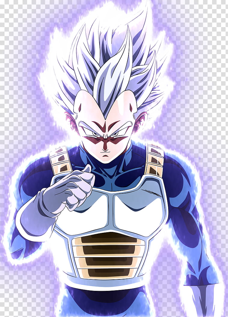 Vegeta Ultra Instinct transparent background PNG clipart