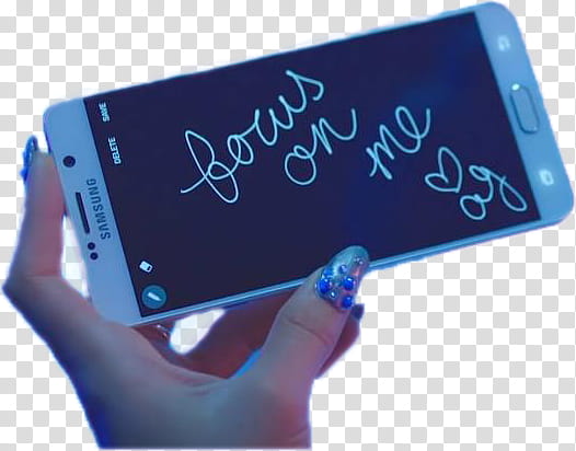 EN DE ARIANA GRANDE FOCUS, white Samsung Galaxy S edge transparent background PNG clipart