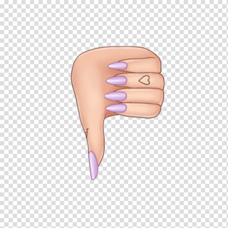 Arimojis part II elliexcutiepie, thumbs down art transparent background PNG clipart